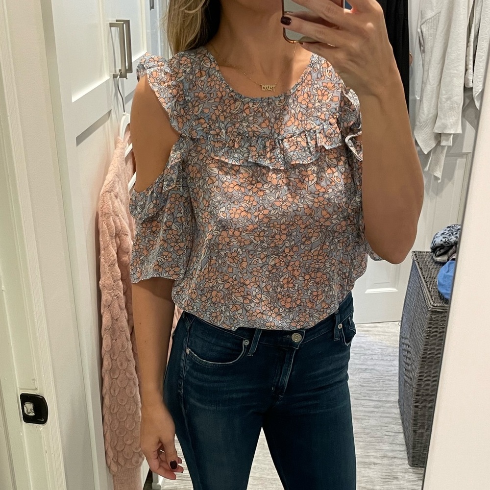 BCBGeneration floral print top M